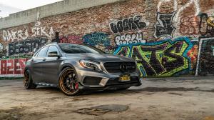 2020 Mercedes-AMG GLA45 4Matic by Platinum Motorsports on ADV.1 Wheels (ADV5.2 TRACK SPEC ADVANCED)
